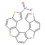 Dithieno[3,2-e:3',2'-e']benzo[1,2-b:4,3-b']bis[1]benzothiophene, 2-nitro-