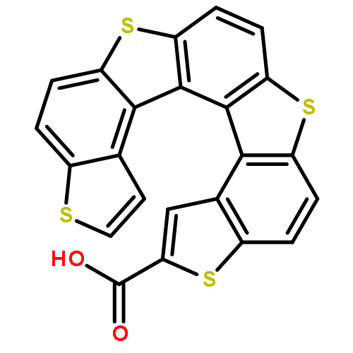 DITHIENO[3,2-E:3',2'-E']BENZO[1,2-B:4,3-B']BIS[1]BENZOTHIOPHENE-2-CARBOXYLIC ACID