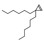 Cyclopropene, 3,3-dihexyl-