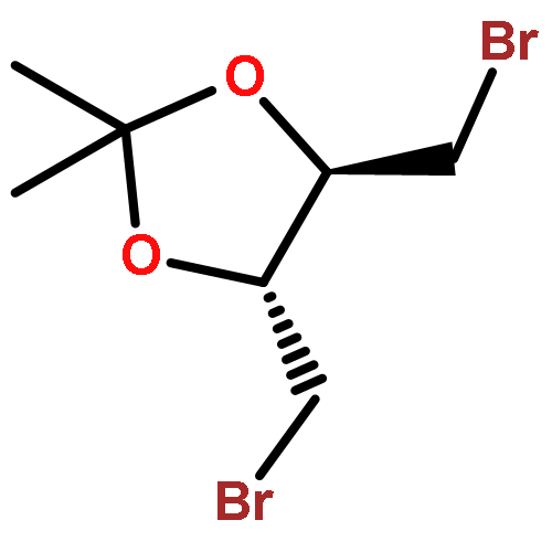 1,3-Dioxolane, 4,5-bis(bromomethyl)-2,2-dimethyl-, (4R,5R)-rel-