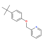 Pyridine, 2-[[4-(1,1-dimethylethyl)phenoxy]methyl]-