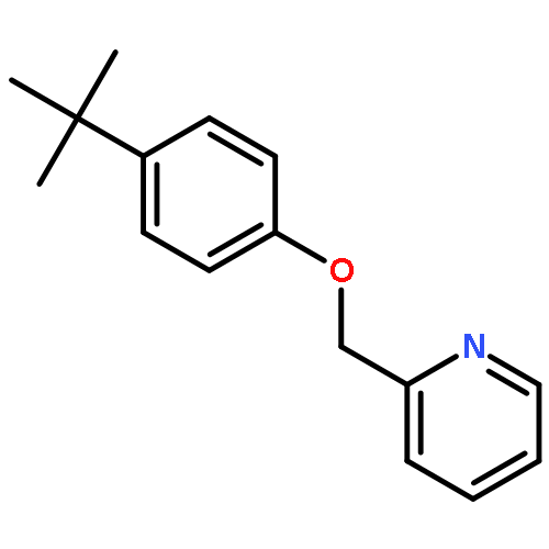 Pyridine, 2-[[4-(1,1-dimethylethyl)phenoxy]methyl]-