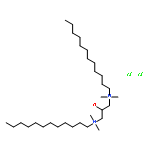 (2-hydroxytrimethylene)bis[dodecyldimethylammonium] dichloride