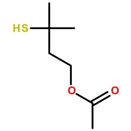 1-Butanol,3-mercapto-3-methyl-, 1-acetate