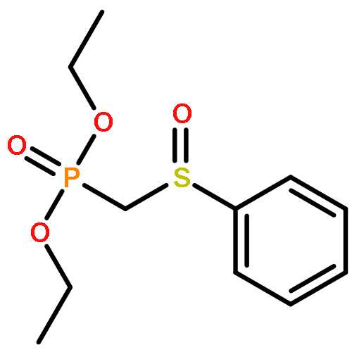 Phosphonic acid, [(phenylsulfinyl)methyl]-, diethyl ester