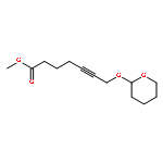 5-Heptynoic acid, 7-[(tetrahydro-2H-pyran-2-yl)oxy]-, methyl ester