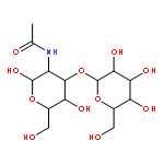 2-Acetamido-2-deoxy-3-O-(β-D-galactopyranosyl)-D-glucopyranose