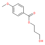 BENZOIC ACID, 4-METHOXY-, 3-HYDROXYPROPYL ESTER