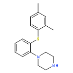 1-(2-((2,4-Dimethylphenyl)thio)phenyl)piperazine