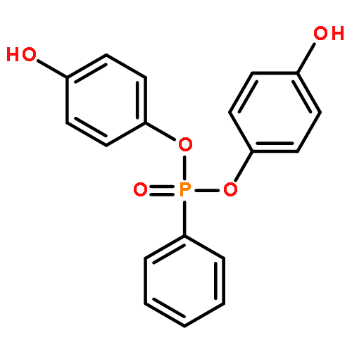 PHOSPHONIC ACID, PHENYL-, BIS(4-HYDROXYPHENYL) ESTER