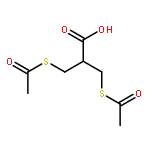 3-ACETYLSULFANYL-2-(ACETYLSULFANYLMETHYL)PROPANOIC ACID