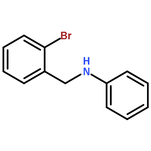 BENZENEMETHANAMINE, 2-BROMO-N-PHENYL-