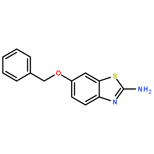 2-BENZOTHIAZOLAMINE, 6-(PHENYLMETHOXY)-