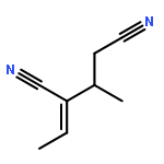 Pentanedinitrile, 2-ethylidene-3-methyl-