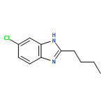 1H-Benzimidazole, 2-butyl-5-chloro-