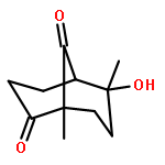 Bicyclo[3.3.1]nonane-2,9-dione, 6-hydroxy-1,6-dimethyl-