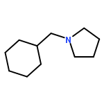 Pyrrolidine, 1-(cyclohexylmethyl)-