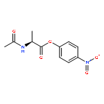 L-Alanine, N-acetyl-, 4-nitrophenyl ester