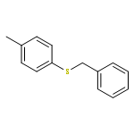 Benzene, 1-methyl-4-[(phenylmethyl)thio]-