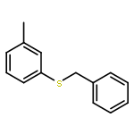 BENZENE, 1-METHYL-3-[(PHENYLMETHYL)THIO]-