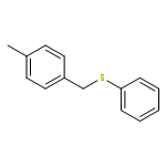 Benzene, 1-methyl-4-[(phenylthio)methyl]-