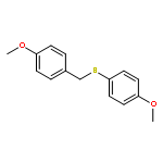 Benzene, 1-methoxy-4-[[(4-methoxyphenyl)methyl]thio]-