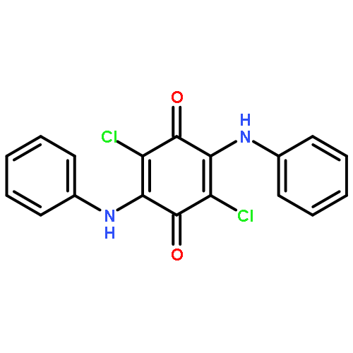 2,5-dichloro-3,6-bis(phenylamino)cyclohexa-2,5-diene-1,4-dione