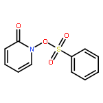 2(1H)-Pyridinone, 1-[(phenylsulfonyl)oxy]-