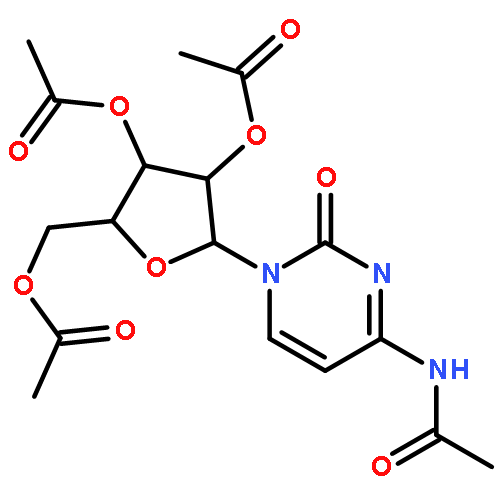 Cytidine, N-acetyl-, 2',3',5'-triacetate