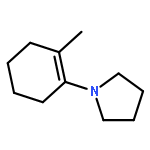 PYRROLIDINE, 1-(2-METHYL-1-CYCLOHEXEN-1-YL)-