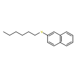 NAPHTHALENE, 2-(HEXYLTHIO)-