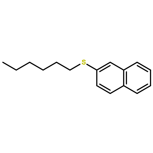 NAPHTHALENE, 2-(HEXYLTHIO)-