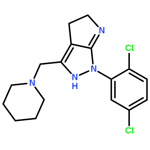 1-(2,5-dichlorophenyl)-3-(piperidin-1-ylmethyl)-4,5-dihydro-2h-pyrrolo[2,3-c]pyrazole