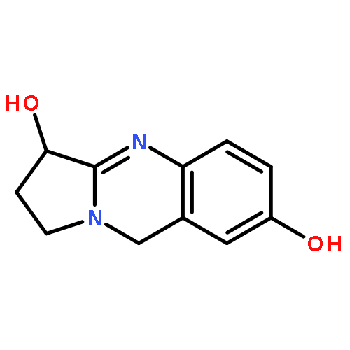 Pyrrolo(2,1-b)quinazoline-3,7-diol, 1,2,3,9-tetrahydro-, (R)-