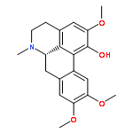 4H-Dibenzo[de,g]quinolin-1-ol,5,6,6a,7-tetrahydro-2,9,10-trimethoxy-6-methyl-, (6aS)-