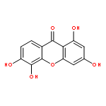 9H-Xanthen-9-one, 1,3,5,6-tetrahydroxy-