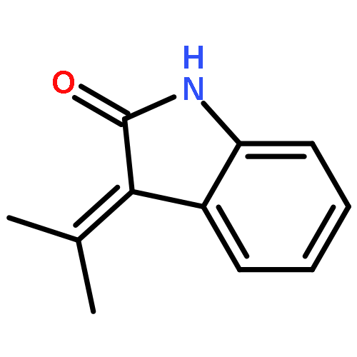 2H-Indol-2-one, 1,3-dihydro-3-(1-methylethylidene)-