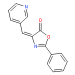 2-phenyl-4-(pyridin-3-ylmethylidene)-1,3-oxazol-5(4H)-one