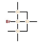 Trisilane, 2-bromo-1,1,1,3,3,3-hexamethyl-2-(trimethylsilyl)-