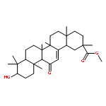 methyl (3beta,5xi,18alpha)-3-hydroxy-11-oxoolean-12-en-29-oate