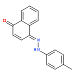 (4e)-4-[(4-methylphenyl)hydrazinylidene]naphthalen-1-one