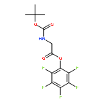 Glycine, N-[(1,1-dimethylethoxy)carbonyl]-, pentafluorophenyl ester