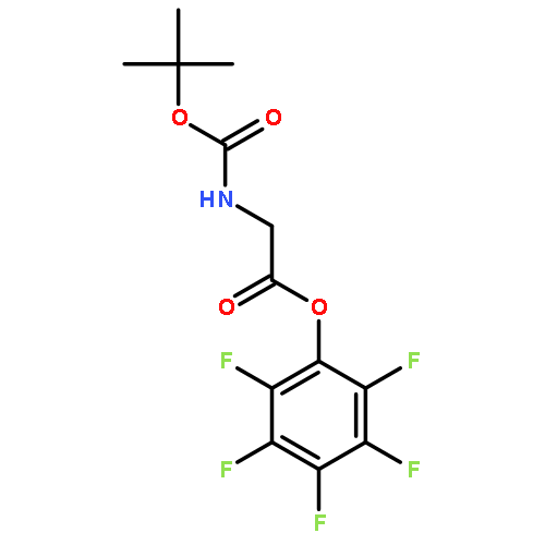 Glycine, N-[(1,1-dimethylethoxy)carbonyl]-, pentafluorophenyl ester