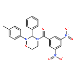 (3,5-dinitrophenyl)-[2-(4-methylphenyl)-3-phenyl-1,2,4-oxadiazinan-4-yl]methanone