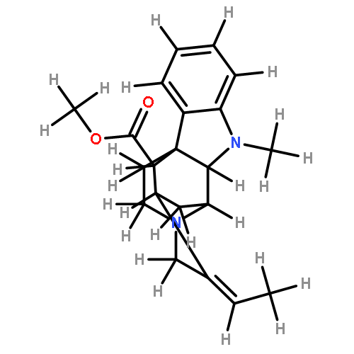 1-methyl-1,2-dihydro-akuammilan-17-oic acid methyl ester