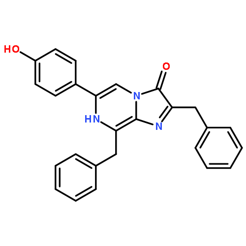 Imidazo[1,2-a]pyrazin-3(7H)-one,6-(4-hydroxyphenyl)-2,8-bis(phenylmethyl)-