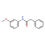 Benzeneacetamide, N-(3-methoxyphenyl)-