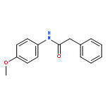 Benzeneacetamide, N-(4-methoxyphenyl)-