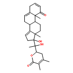 (22R)-17,20-dihydroxy-22,26-epoxyergosta-2,5,14,24-tetraene-1,26-dione