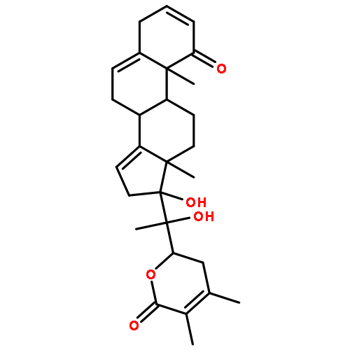 (22R)-17,20-dihydroxy-22,26-epoxyergosta-2,5,14,24-tetraene-1,26-dione